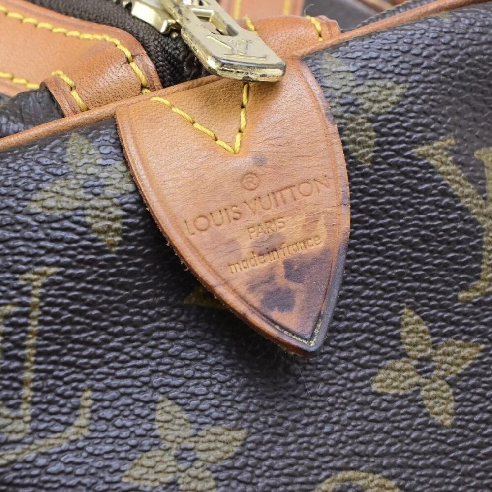 LOUIS VUITTON Sac Souple 35 Travel Hand Bag Monogram Leather BN - Picture 7 of 16